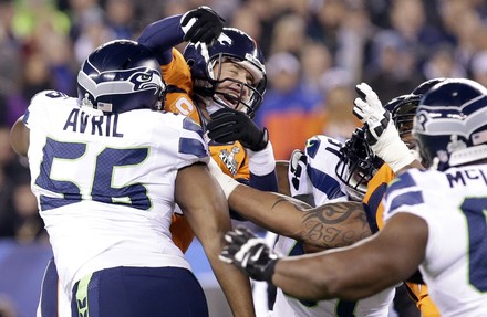 Seattle Seahawks Defensive End Cliff Avril Editorial Stock Photo - Stock  Image