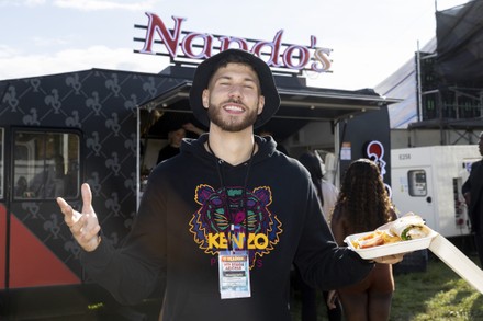 Backstage with Nando's at the Reading Festival, Berkshire, UK - 28 Aug 2021