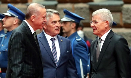 Turkish president Erdogan in Sarajevo, Bosnia And Herzegovina - 27 Aug ...