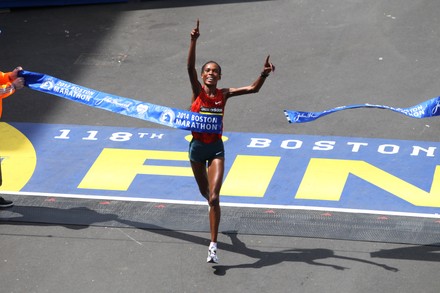 Boston Marathon, Massachusetts, United States - 21 Apr 2014