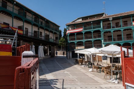 Wes Anderson's Movie Sets In Chinchon, Chinchón, Spain - 27 Aug 2021