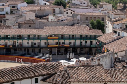Wes Anderson's Movie Sets In Chinchon, Chinchón, Spain - 27 Aug 2021