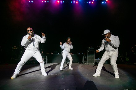 Boyz II Men - Wanya Morris, Shawn Stockman, Nathan Morris in concert, Michigan Lottery Amphitheatre, Sterling Heights, USA - 26 Aug 2021