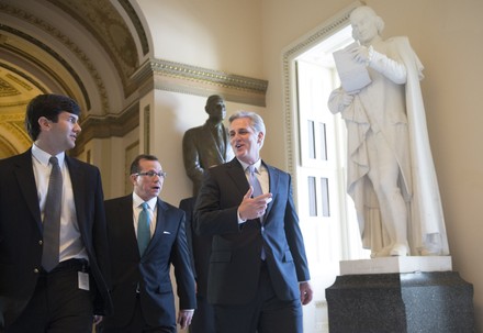 Incoming House Majority Leader Kevin McCarthy Leaves the House Floor in Washington, D.C, District of Columbia, United States - 31 Jul 2014