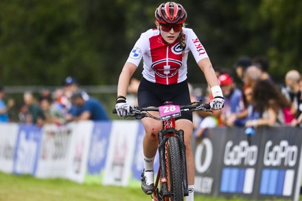 Noelle Buri Switzerland Reacts After Womens Editorial Stock Photo