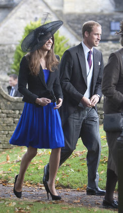 The wedding of Harry Meade to Rosemarie Bradford at St.Peter and St.Pauls church at Northleach, Gloucestershire, Britain  - 23 Oct 2010
