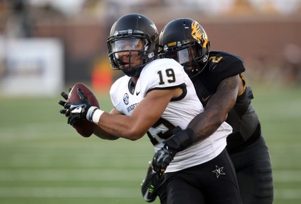 Vanderbilt Commadores Cj Duncan Tackled By Editorial Stock Photo ...