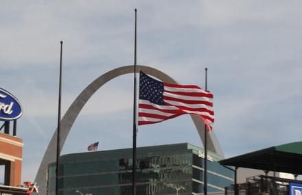 Memorials to St. Louis Cardinals Oscar Taveras following death, Missouri, United States - 27 Oct 2014