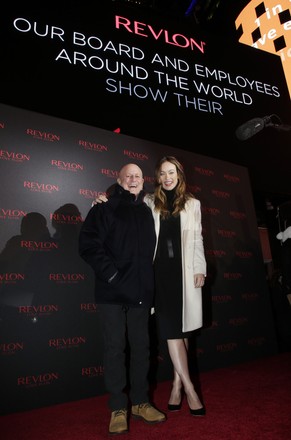 Revlon and Olivia Wilde unveil "Love Is On" in Times Square, New York, United States - 18 Nov 2014