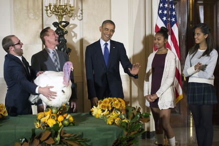 President Obama Pardons the National Thanksgiving Turkey in Washington, D.C, District of Columbia, United States - 26 Nov 2014
