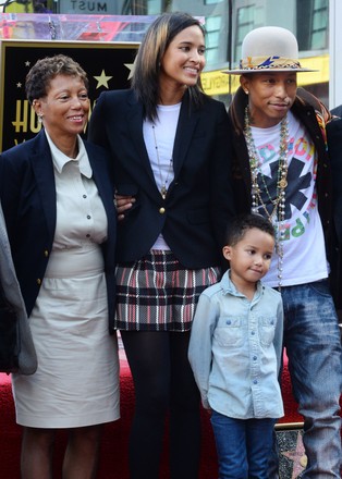 Pharrell Williams Fame Walk, Los Angeles, California, United States - 04 Dec 2014
