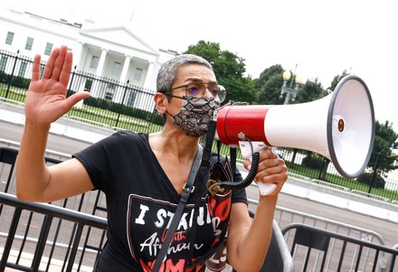 'I Stand with Afghan Women' Rally, Washington DC, USA - 29 Aug 2021