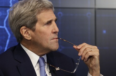Secretary Kerry speaks on the nuclear agreement with Iran, New York, United States - 11 Aug 2015