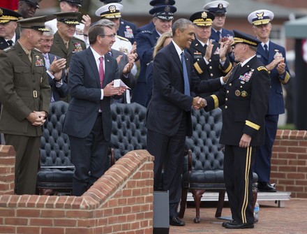General Martin Dempsey retires, Arlington, Virginia, United States - 25 Sep 2015