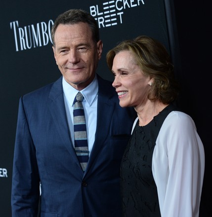 Cast Member Bryan Cranston His Wife Editorial Stock Photo - Stock Image ...