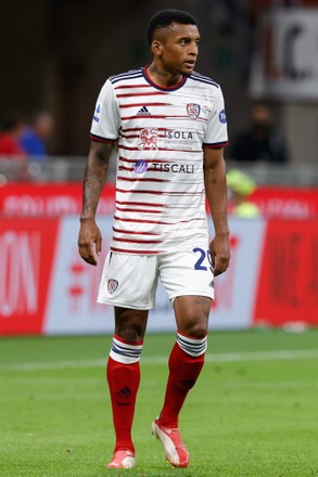 Henrique Dalbert Cagliari Portrait Italian Soccer Serie Match