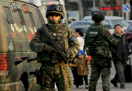 Heavily Armed Paramilitary Urban Commando Units Editorial Stock Photo ...