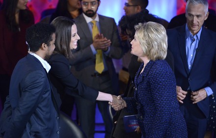 Hillary Clinton attends Brown & Black Presidential Forum in Des Moines, Iowa, United States - 11 Jan 2016