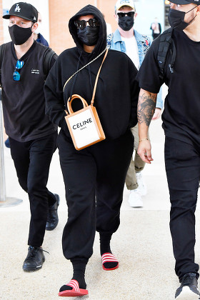 Sia leaves from Venice airport after attending the D&G fashion event, Italy - 31 Aug 2021