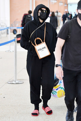 Sia leaves from Venice airport after attending the D&G fashion event, Italy - 31 Aug 2021