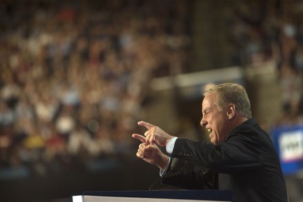 Former Vermont Governor Dean speaks at the DNC convention in Philadelphia, Pennsylvania, United States - 26 Jul 2016