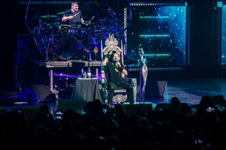 Korn - Ray Luzier, Johnathan Davis in concert, DTE Energy Music Theatre, Clarkston, USA - 31 Aug 2021