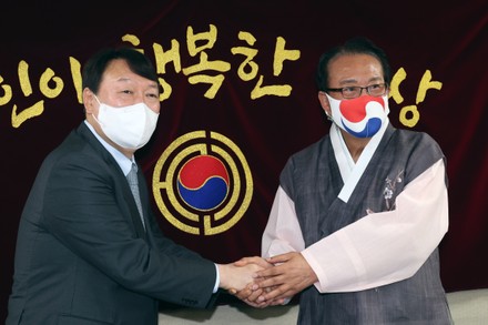 Opposition's presidential hopeful, Seoul, Korea - 01 Sep 2021