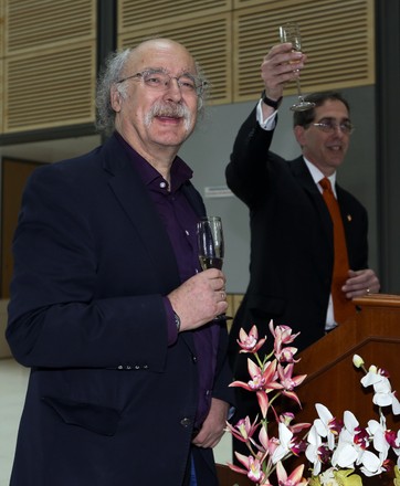 Princeton University professor of physics Duncan Haldane celebrates his Nobel Prize, New Jersey, United States - 04 Oct 2016