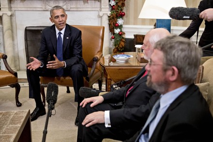President Obama Meets With 2016 American Nobel Prize Winners, Washington, District of Columbia, United States - 30 Nov 2016