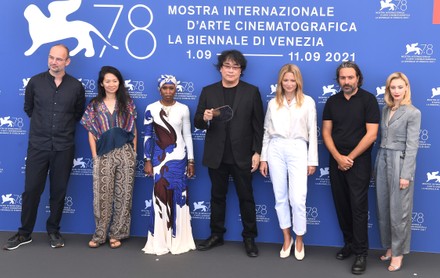 'Jury' photocall, 78th Venice International Film Festival, Italy - 01 Sep 2021