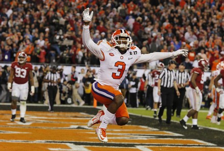 Clemson Tigers Wide Receiver Artavis Scott Editorial Stock Photo ...