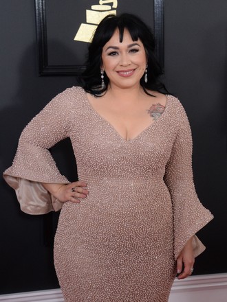 Carla Morrison arrives for the 59th annual Grammy Awards in Los Angeles, California, United States - 12 Feb 2017
