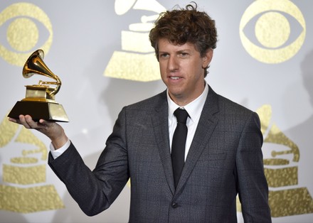 Greg Kurstin wins an award at the 59th annual Grammy Awards in Los Angeles, California, United States - 12 Feb 2017
