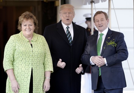 U.S. President Donald Trump hosts the Taoiseach of Ireland, Washington, District of Columbia, United States - 16 Mar 2017