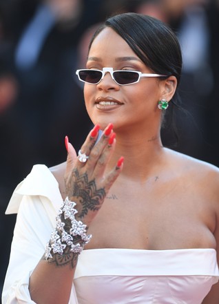 Barbadian Singer Rihanna Attends Screening Okja Editorial Stock Photo