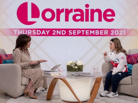 'Lorraine' TV show, London, UK - 02 Sep 2021