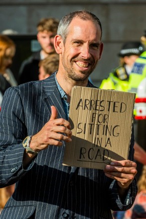 Extinction Rebellion continues its two weeks with a City of London protest partly about arrests., City of London, London - 02 Sep 2021