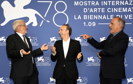 Roberto Benigni wins Lifetime Achievement Award, Venice, Italy - 02 Sep 2021