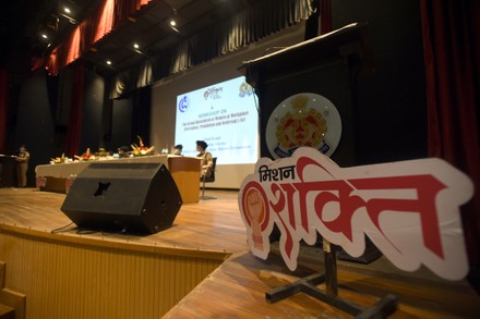 NCW Chairperson Rekha Sharma Addresses Workshop On Workplace Sexual Harassment In Noida, Uttar Pradesh, India - 02 Sep 2021