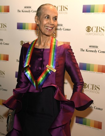 Carmen de Lavallade arrives for Kennedy Center Honors Gala in Washington DC, District of Columbia, United States - 03 Dec 2017