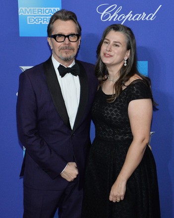 Actor Gary Oldman His Wife Art Editorial Stock Photo - Stock Image ...