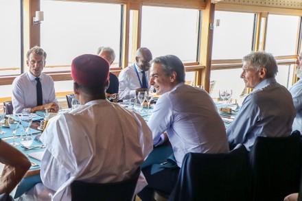 International Union for the Conservation of Nature lunch, Peron Restaurant, Marseille, France - 03 Sep 2021