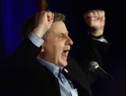 Republican Candidate Rick Saccone Thanks Supporters, Pittsburgh, Pennsylvania, United States - 13 Mar 2018