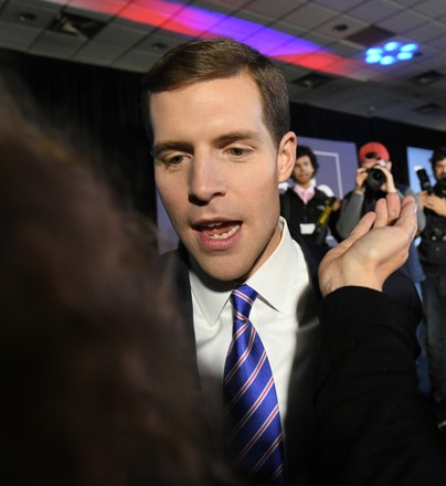 Conor Lamb rally in Pennsylvania Special Congressional Election, Canonsburg, United States - 14 Mar 2018