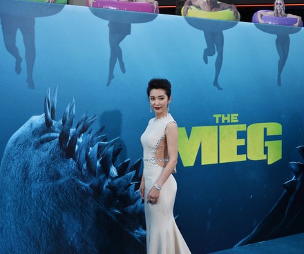 The Meg Premiere, Los Angeles, California, United States - 07 Aug 2018
