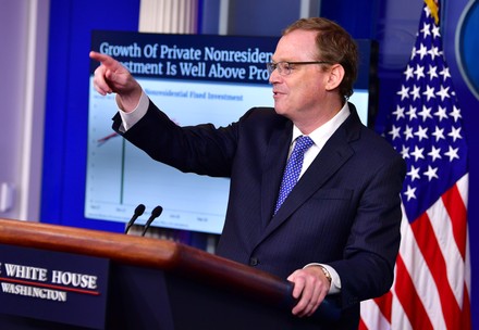 Kevin Hassett, Chairman Of The Council Of Economic Advisers, Speaks To ...