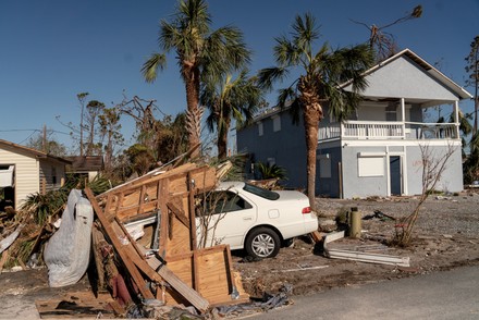 Hurricane Michael Destroys Mexico Beach, Florida, United States - 13 ...