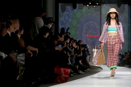 Models wear Vivienne Tam designs at Fashion Week in Beijing, China - 01 Nov 2018
