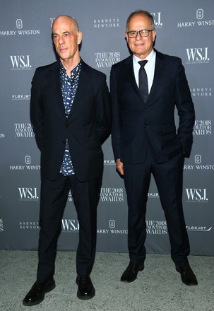 Jacques Herzog and Pierre de Meuron attend the WSJ Magazine 2018 Innovator Awards, New York, United States - 07 Nov 2018