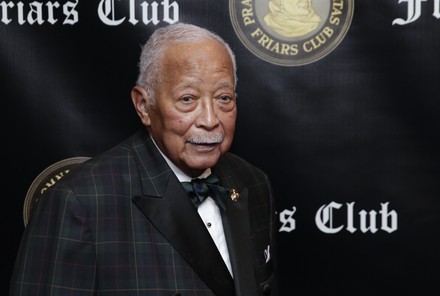 David Dinkins at Friar's Club red carpet in New York, United Stated - 12 Nov 2018